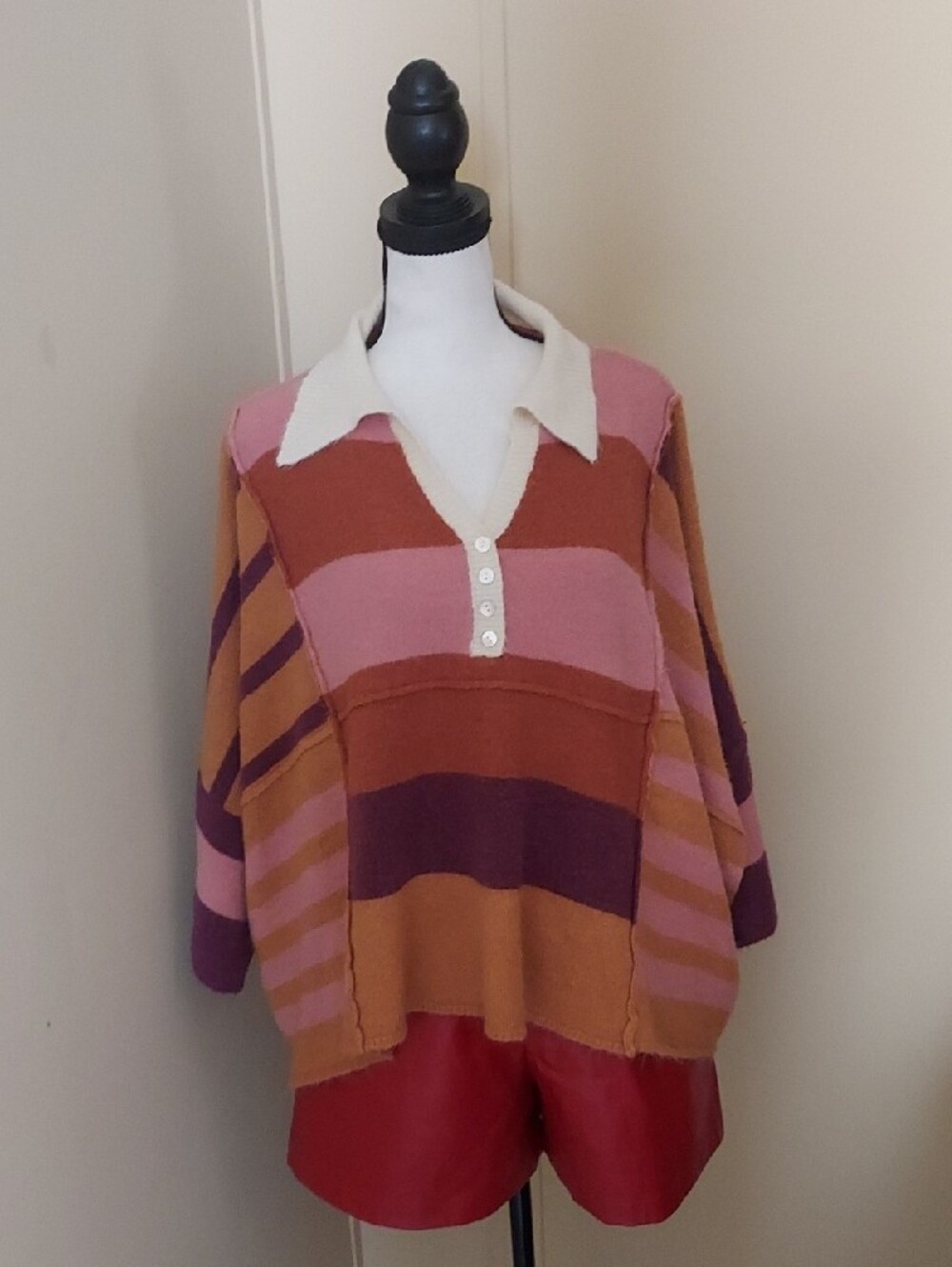 Easel Rugby Styled Sweater